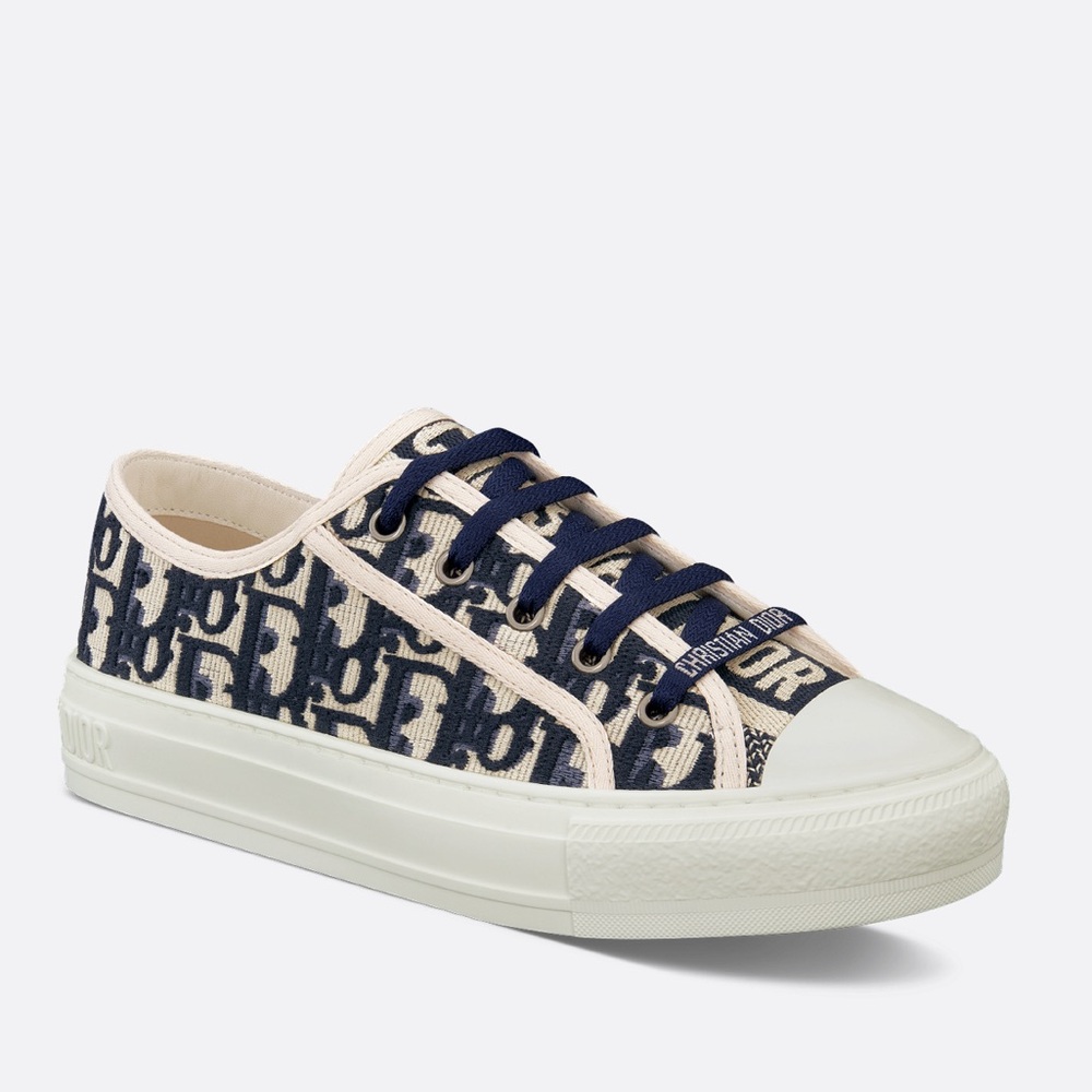 Walk N Dior Christian Dior Embroidered Sneakers